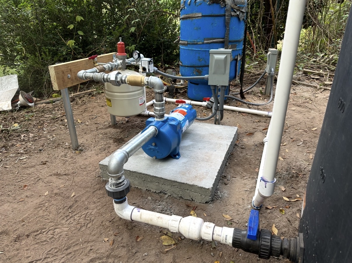 Irrigation pump system installation